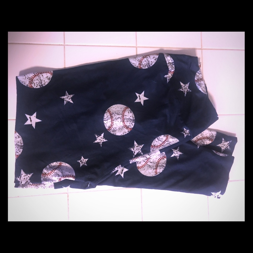 Charlie’s Project Baseball Leggings OS NWT